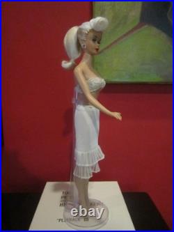 VINTAGE OOAK #5 PONYTAIL BARBIE With REROOTED Platinum Blonde Silk Hair WithOutfit