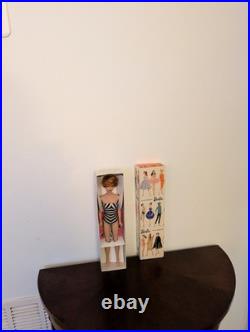 VINTAGE Redhead 1961 BUBBLECUT BARBIE Doll withBox