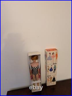 VINTAGE Redhead 1961 BUBBLECUT BARBIE Doll withBox
