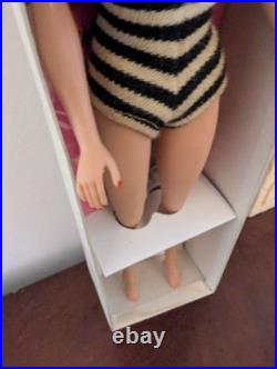 VINTAGE Redhead 1961 BUBBLECUT BARBIE Doll withBox