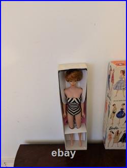 VINTAGE Redhead 1961 BUBBLECUT BARBIE Doll withBox