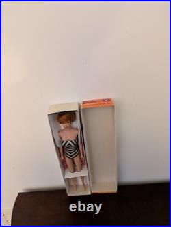 VINTAGE Redhead 1961 BUBBLECUT BARBIE Doll withBox