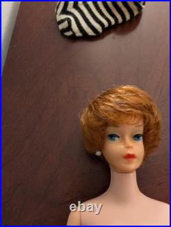 VINTAGE Redhead 1961 BUBBLECUT BARBIE Doll withBox