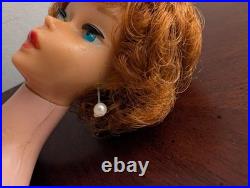 VINTAGE Redhead 1961 BUBBLECUT BARBIE Doll withBox
