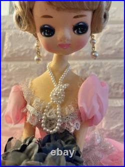 VINTAGE SUKIYO Big Eyes Doll Posable Japan 1960s Mod Bradley Style Pink VINTAGE SUKIYO Big Eyes Doll Posable Japan 1960s Mod Bradley Style Pink