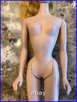 VTG 1960s #4 Strawberry Blonde Ponytail Barbie TM Heavy Body