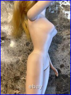 VTG 1960s #4 Strawberry Blonde Ponytail Barbie TM Heavy Body