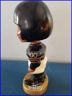 VTG 1960s Chicago Bears football black face nodder bobbing head doll Japan