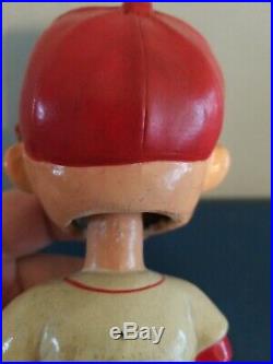 VTG 1960s Philadelphia phillies bobbing head nodder doll white base japan