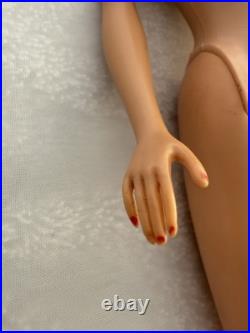 VTG 1962 Barbie Titian Redhead Ponytail #850 Swimsuit No Green Ear Rare hair Clr