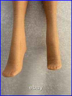VTG 1962 Barbie Titian Redhead Ponytail #850 Swimsuit No Green Ear Rare hair Clr
