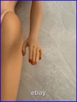 VTG 1962 Barbie Titian Redhead Ponytail #850 Swimsuit No Green Ear Rare hair Clr