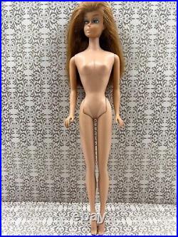 VTG 1964 Mattel Titian Redhead Swirl Ponytail Barbie Doll 850 Straight Leg JAPAN
