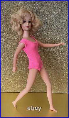 VTG 1969 Barbie FRANCIE Twist'N Turn Doll Blonde Flip Hair Miss Teenage BEAUTY
