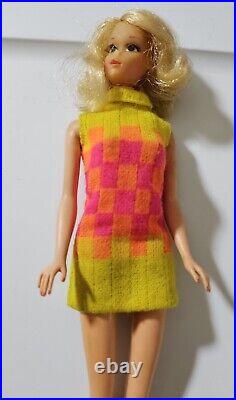 VTG 1970'S Original Outfit Mattel Redhead Sears Walking JAMIE DOLL #1132 READ