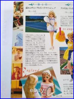 VTG 1990 TAKARA Rare! Jenny PASSPORT DRESS fashion Airmail F35622