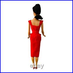 VTG Barbie #4 Ponytail Brunette Sheath Sensation #986 Dress Purse Shoes Necklac VTG Barbie #4 Ponytail Brunette Sheath Sensation #986 Dress Purse Shoes Necklac