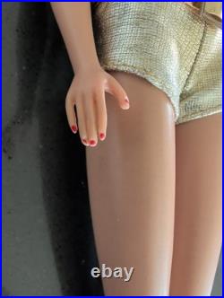VTG Barbie Blonde Bubblecut Doll Bubblegum Pink Lips White Ginger Platinum M74