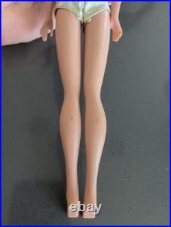 VTG Barbie Blonde Bubblecut Doll Bubblegum Pink Lips White Ginger Platinum M74