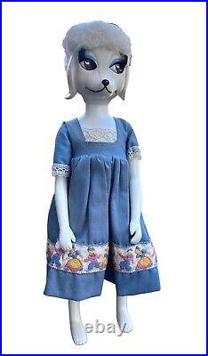 VTG Hasbro PETEENA POODLE Doll 1966 with Outfit Made In Japan 9 Dress