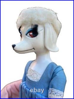 VTG Hasbro PETEENA POODLE Doll 1966 with Outfit Made In Japan 9 Dress