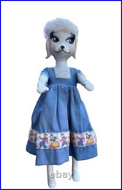 VTG Hasbro PETEENA POODLE Doll 1966 with Outfit Made In Japan 9 Dress