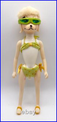 VTG Japan Hasbro 1966 Peteena pampered Poodle Doll glasses tail shoes bikini WOW