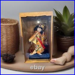 VTG Japanese Kyugetsu Doll Tokyo Japan With Case