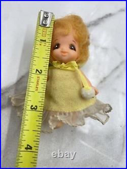 VTG Japanese Little Girl Baby Takara Licca CHI-CHAN Friend Japan Plastic Doll