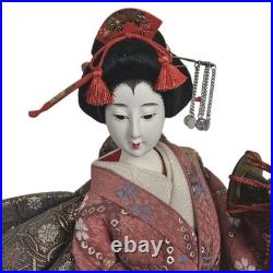 VTG Japanese Sukiyo's Oyama Doll, Butterfly Kimono, Geisha Maiko Traditional