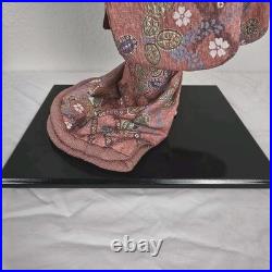 VTG Japanese Sukiyo's Oyama Doll, Butterfly Kimono, Geisha Maiko Traditional