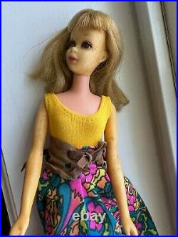 VTG Mattel FRANCIE Doll with groovy OUTFIT Bendable Legs 1966 Japan