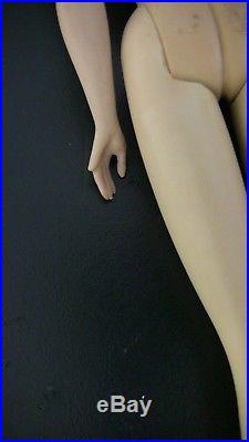 VTG Ponytail BArbie #2 #3 Body ONLY rare Japan in box on heel marking Nipples