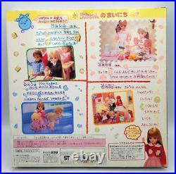 VTG TAKARA Licca-chan clothes YUKATA matsuri DRESS SET / Accessory kimono F36051