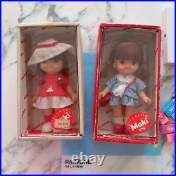 VTG Takara Japan Miki&Maki CITY CHILD Doll Set 1985s