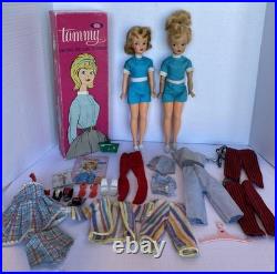 VTG Tammy 1960s Blonde & Brunette Doll's Ideal Toy Corp Original Box Mixed Lot