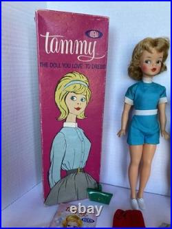 VTG Tammy 1960s Blonde & Brunette Doll's Ideal Toy Corp Original Box Mixed Lot