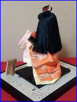 Vintag Very cute Japanese doll Beautiful kimono SEKIMITSU works from JAPAN #1001