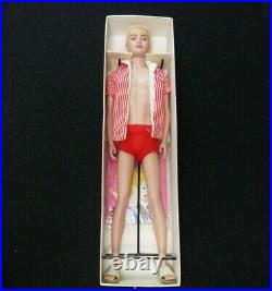Vintage1961,1st Blonde Flocked Hair Ken Doll 750 Barbie Boyfriend MIB Japan
