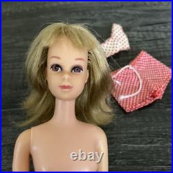 Vintage 1140 Francie Barbie Doll Straight Leg w Original Swimsuit Blonde