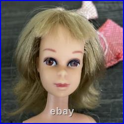Vintage 1140 Francie Barbie Doll Straight Leg w Original Swimsuit Blonde