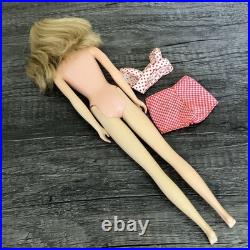 Vintage 1140 Francie Barbie Doll Straight Leg w Original Swimsuit Blonde