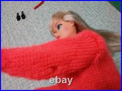 Vintage 1160 Blonde TNT Doll Wearing Fashion 976 Sweater Girl C30
