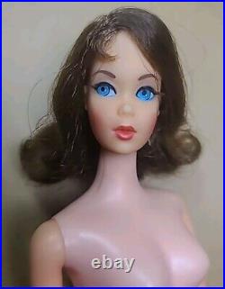 Vintage #1160 Mattel TNT Marlo Flip Barbie HTF Auburn Brown BEAUTIFUL