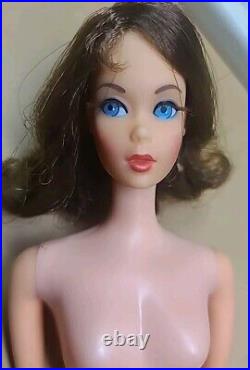 Vintage #1160 Mattel TNT Marlo Flip Barbie HTF Auburn Brown BEAUTIFUL