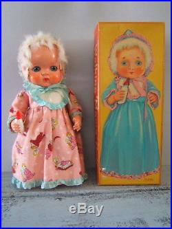 Vintage 11 WALKING MAMA DOLL Celluloid Japan Wind Up Toy EX Condition with Box