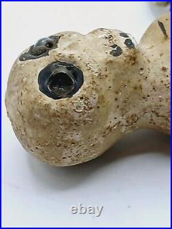 Vintage 1930's Spring Coiled Japanese Skeleton doll Made In Japan