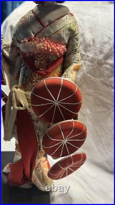 Vintage 1950s Japanese Nishi Doll 23 Nanamaigasa Dohjohji (Mid Century)