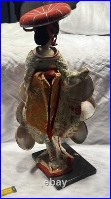 Vintage 1950s Japanese Nishi Doll 23 Nanamaigasa Dohjohji (Mid Century)