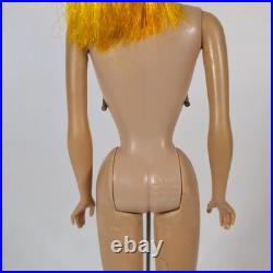 Vintage 1958 Color Magic Barbie Doll Japan with Booklet and Stand RARE